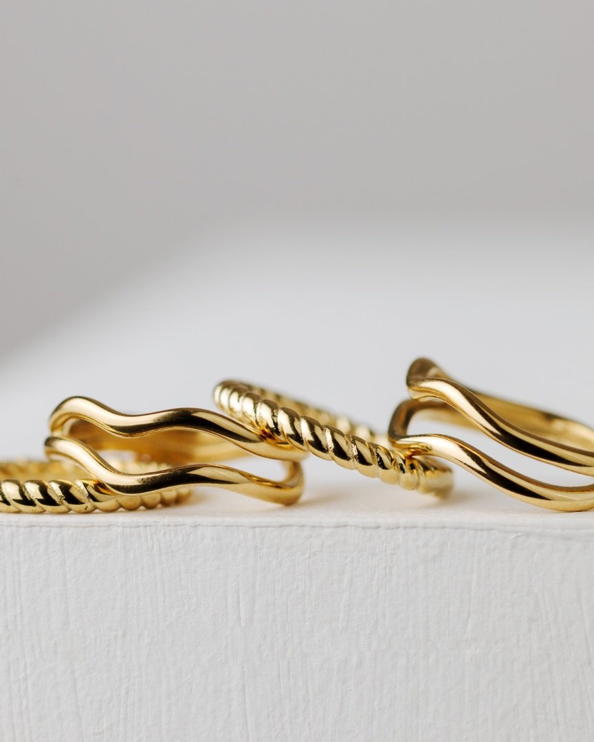 Endless Twist Anello Argento