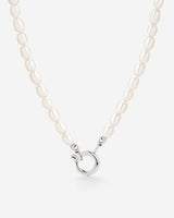 Pearly Charm Collana Argento