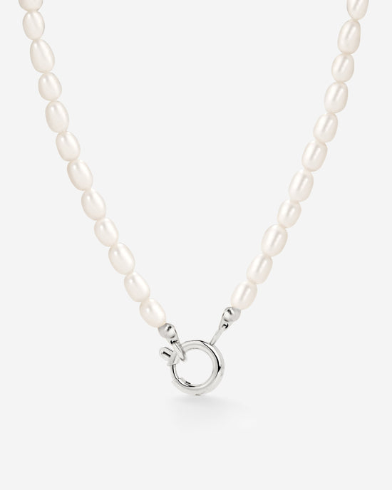 Pearly Charm Collana Argento