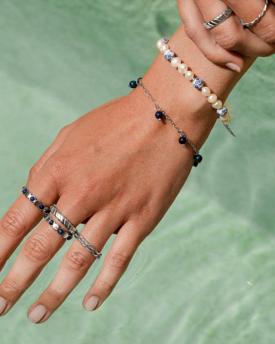 Blue Bay Anello Argento