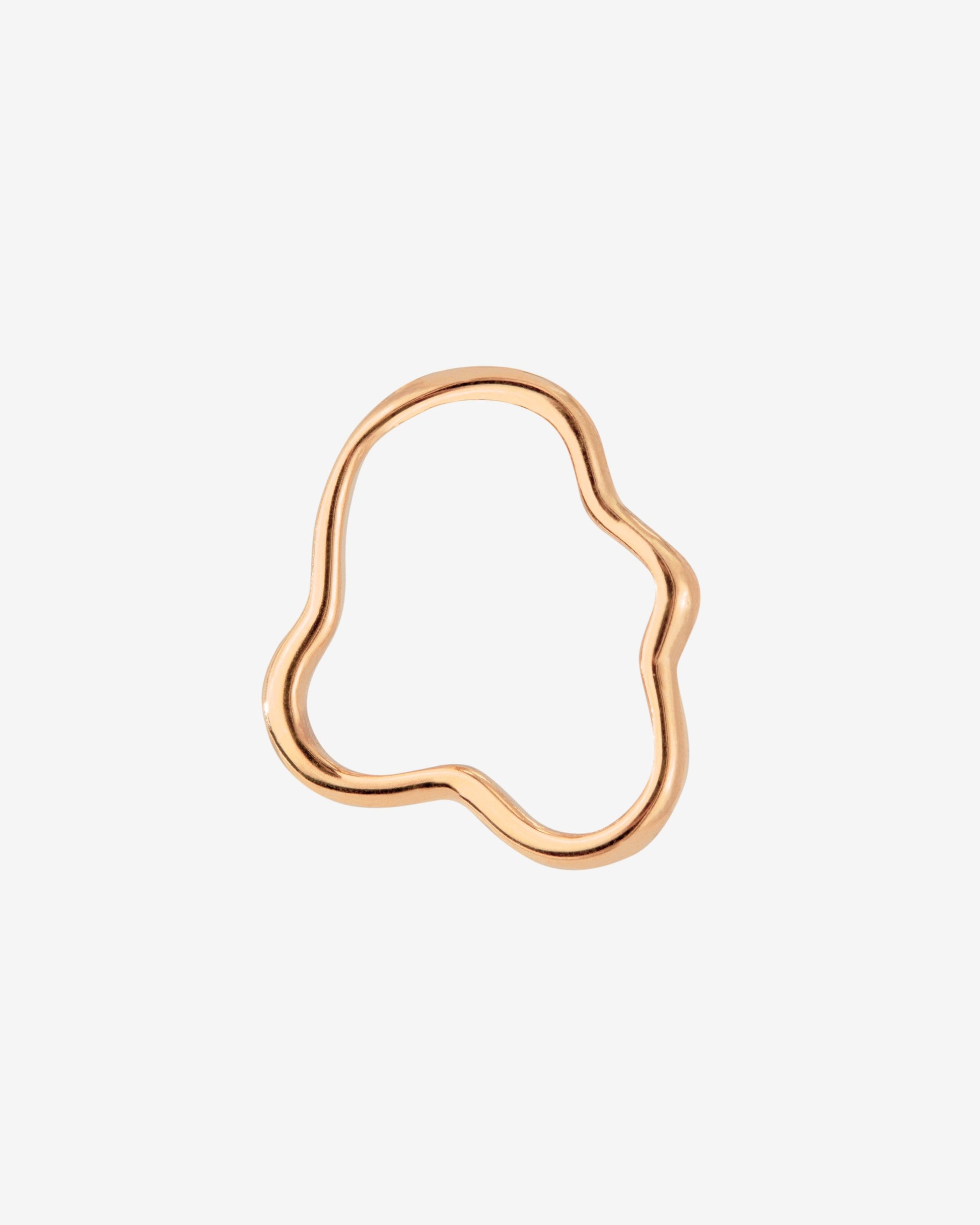 Forming Fluids Oval Hoop Set Baby Oro Rosa