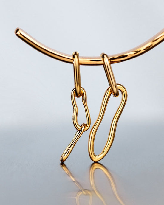Blending Shapes Oval Hoop Set Baby Oro