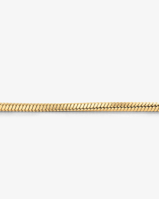 Squared Snake Chain Bracciale Oro