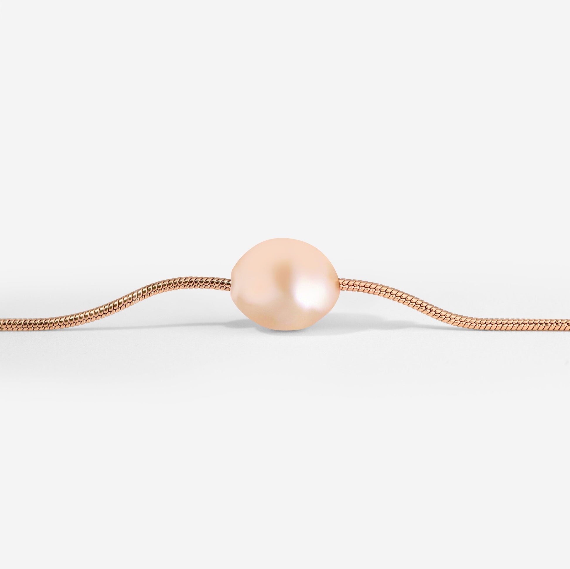 Blush Pearl Collana Oro Rosa