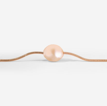 Blush Pearl Collana Oro Rosa