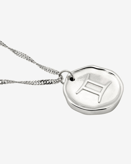 Zodiac Collana - Gemelli Argento