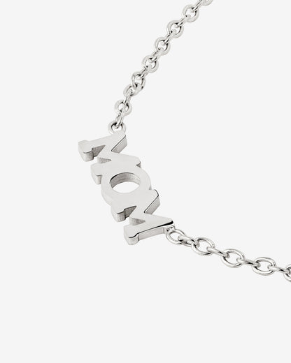 Mom Forever Collana Argento
