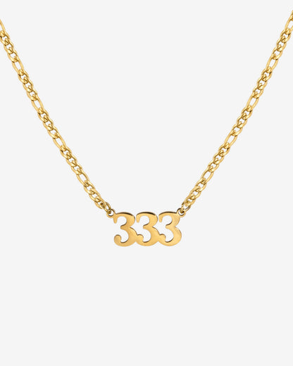 Angel Number Collana Oro