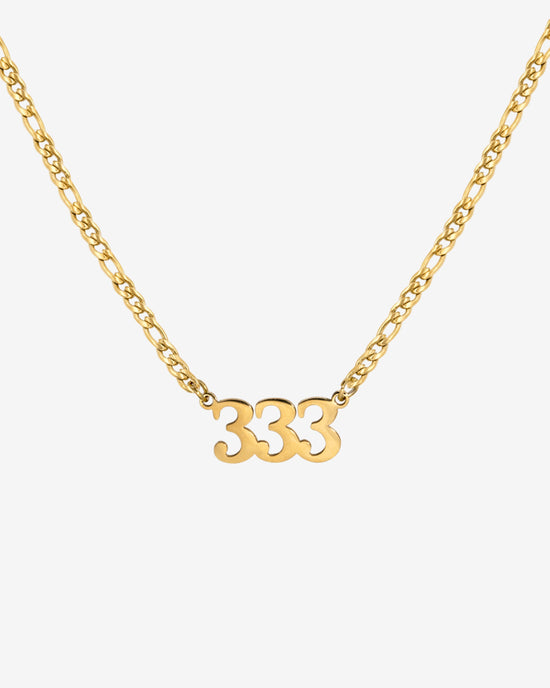 Angel Number Collana Oro