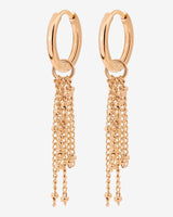Chain Overload Hoop Set Small Oro Rosa