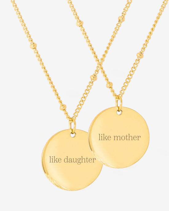 Mother & Daughter Collana Oro