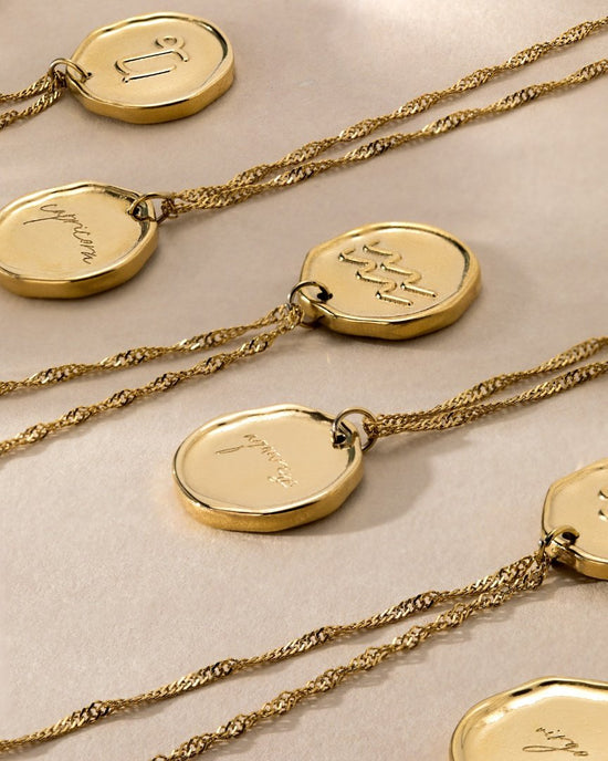 Zodiac Collana - Acquari Argento