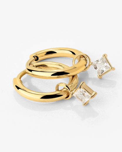 North Star Hoop Set Small Oro