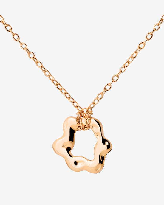 Melting Donut Collana Oro Rosa