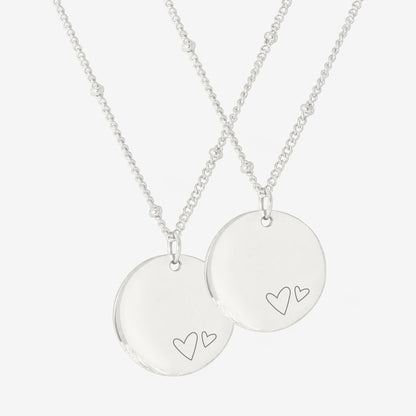 Mother & Daughter Collana Argento