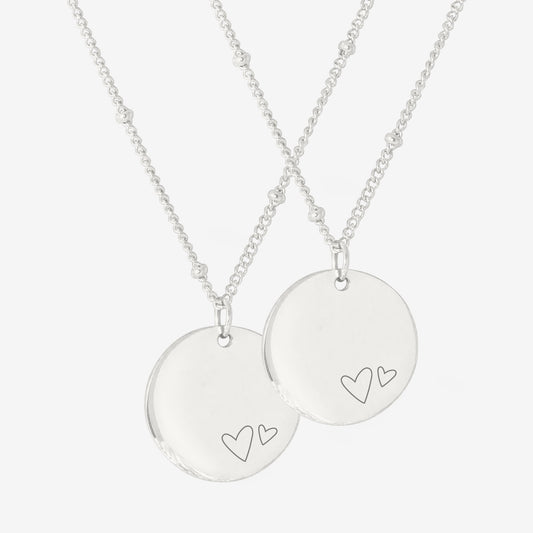 Mother & Daughter Collana Argento