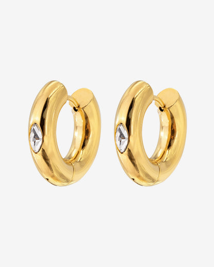 Phat Glowy Hoops Oro