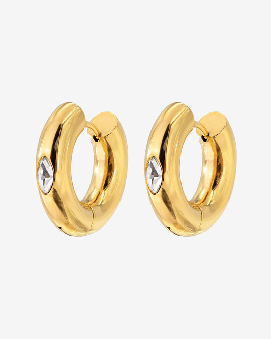 Phat Glowy Hoops Oro