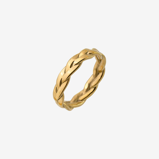 Braided Divine Anello Oro
