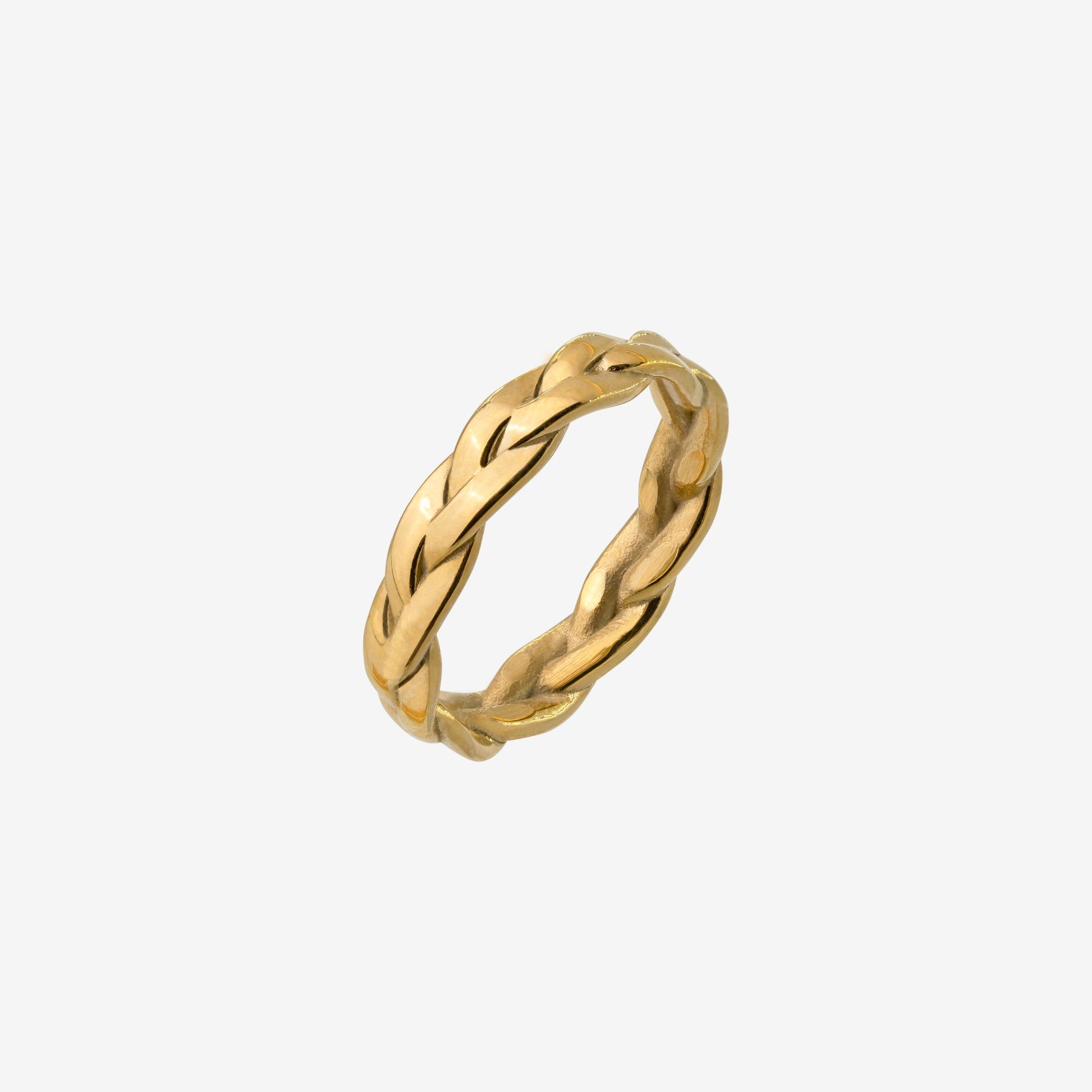 Braided Divine Anello Oro