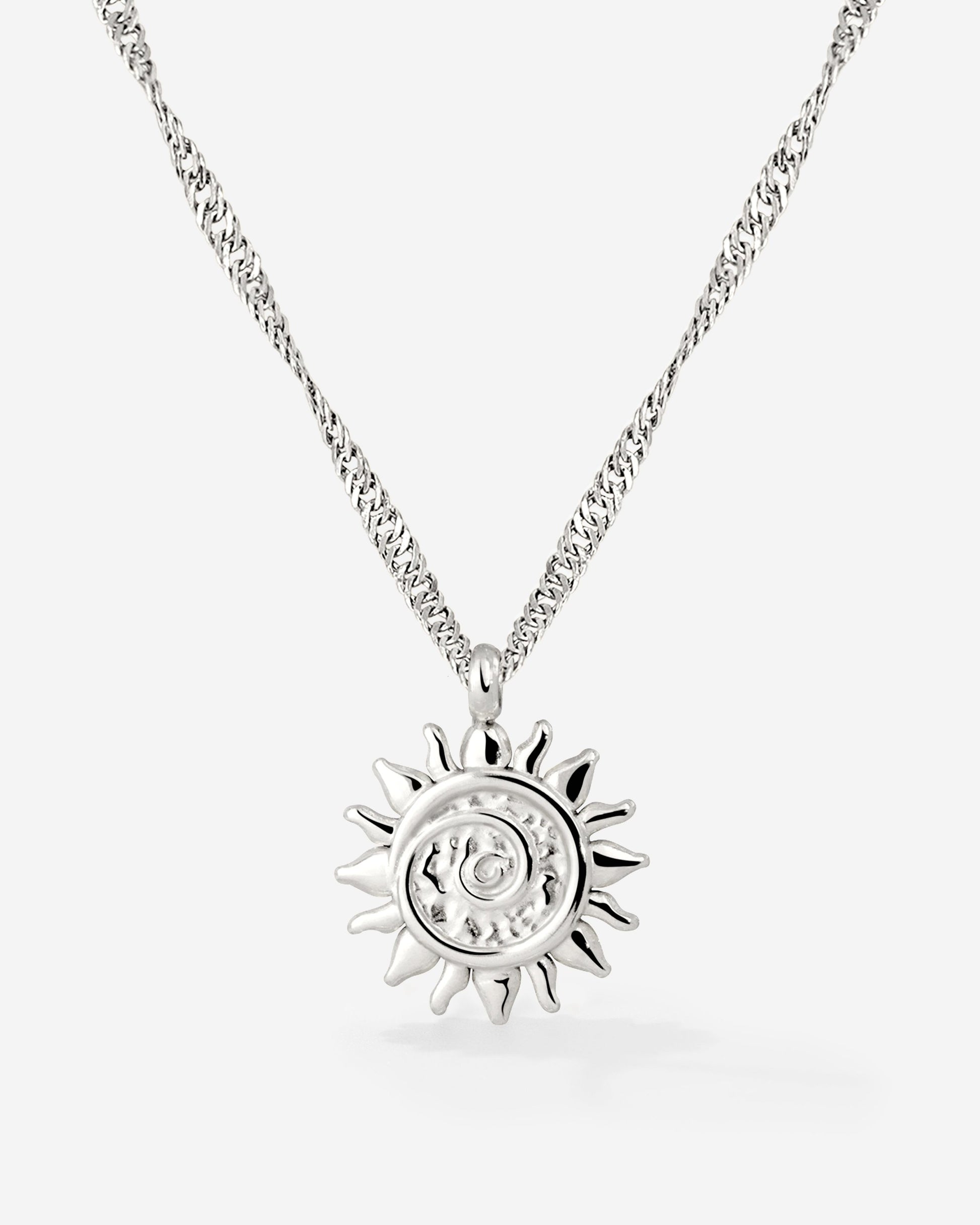 Sunny Swirl Collana Argento