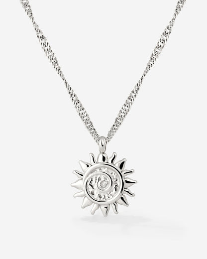 Sunny Swirl Collana Argento