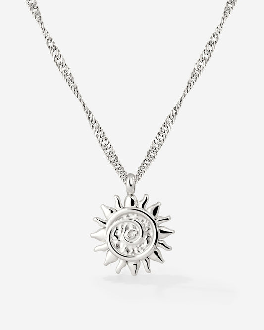 Sunny Swirl Collana Argento