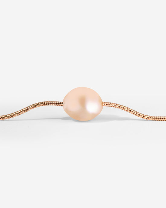 Blush Pearl Collana Oro Rosa
