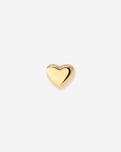Lovely Heart Piercing a Bottone Oro