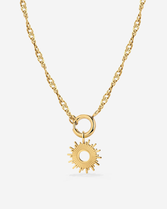 Sun Ray Singapore Chain Collana Oro