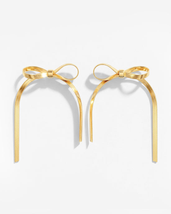 Sweet Bow Orecchini Oro