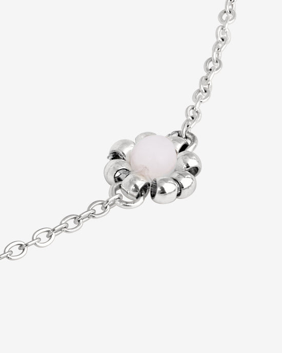 Flower 'n' Beads Collana Argento
