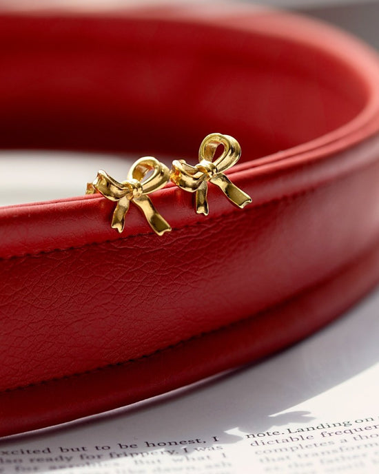 Pretty Ribbon Orecchini Oro