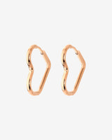 Heartily Hoops Baby Oro Rosa