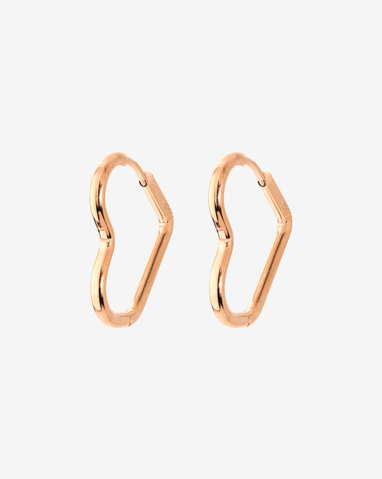 Heartily Hoops Baby Oro Rosa