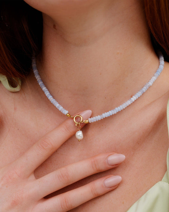 Seastone Charm Collana Set