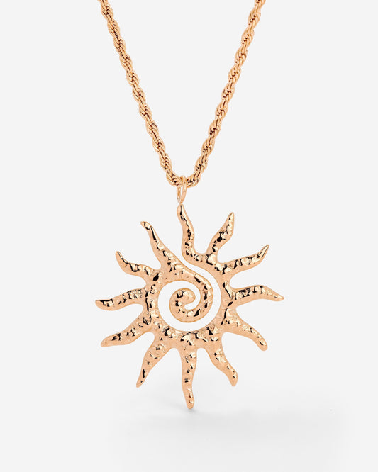 Soleil Collana Oro Rosa