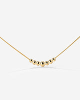 Curvy Beads Choker Oro