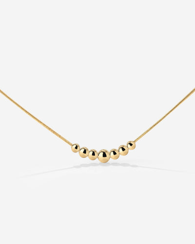 Curvy Beads Choker Oro