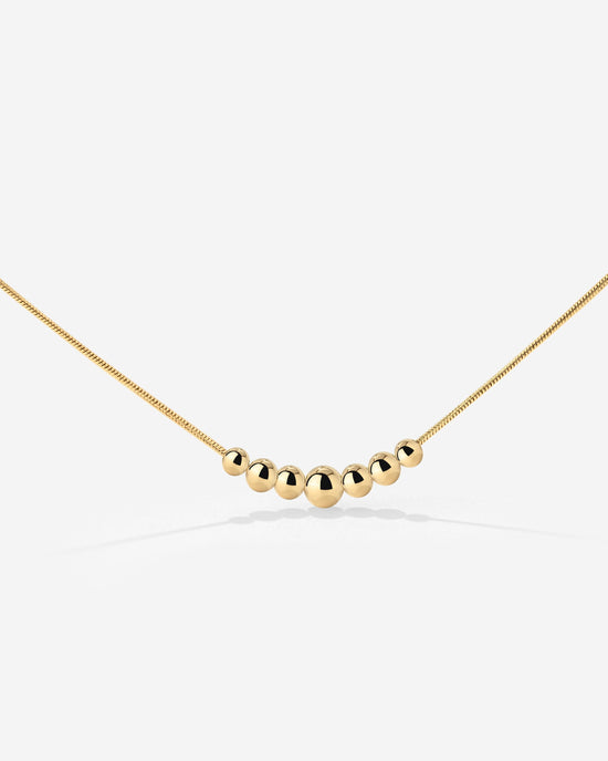 Curvy Beads Choker Oro