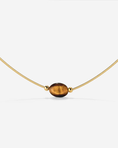 Sunflare Gem Choker Oro