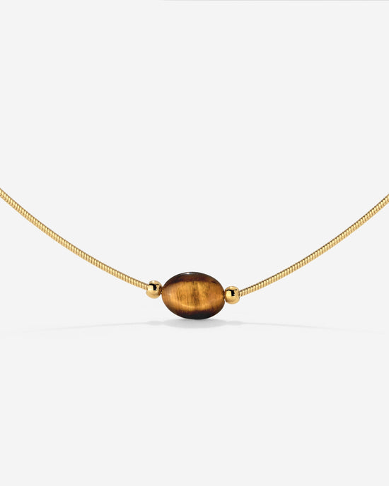 Sunflare Gem Choker Oro