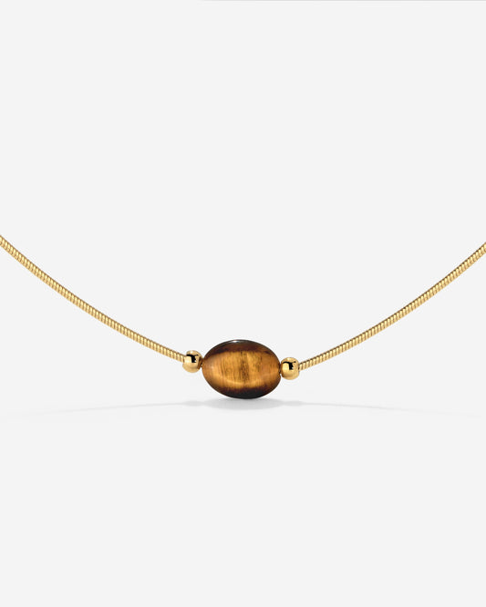 Sunflare Gem Choker Oro