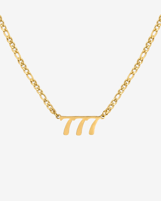 Angel Number Collana Oro