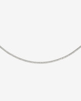 Round Snake Collana Argento