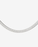 Bold Herringbone Collana Argento