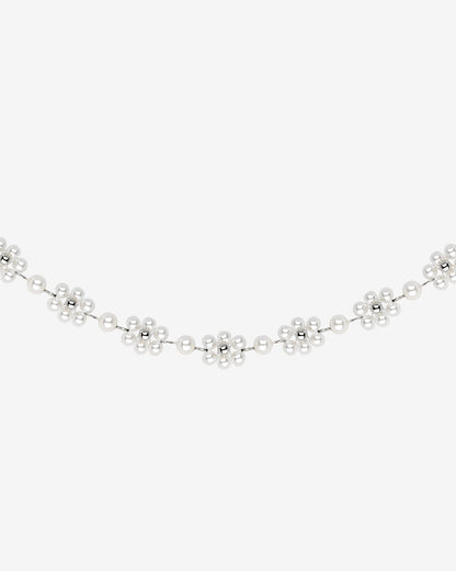 Bonita Flor Choker Argento