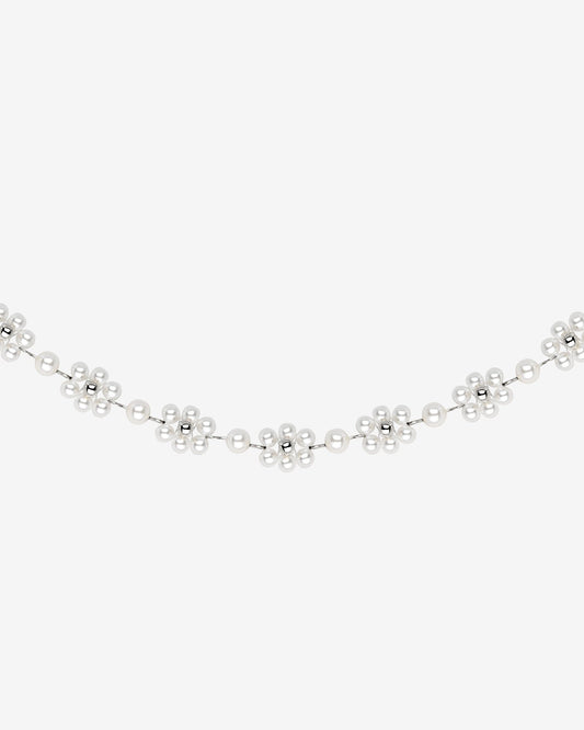 Bonita Flor Choker Argento