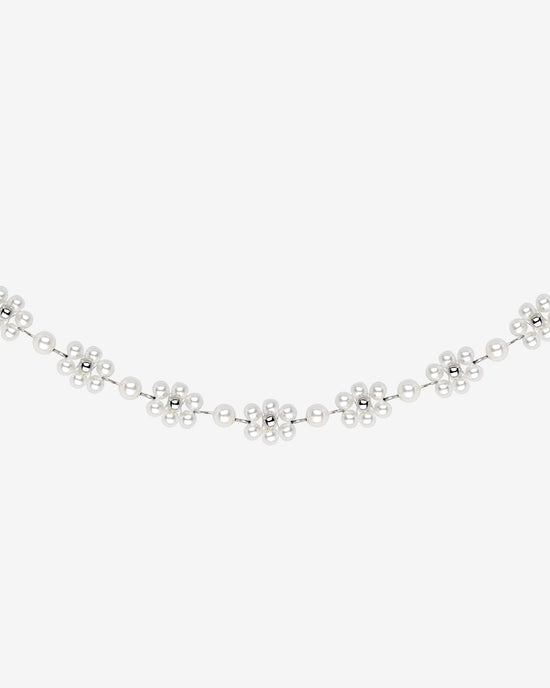 Bonita Flor Choker Argento