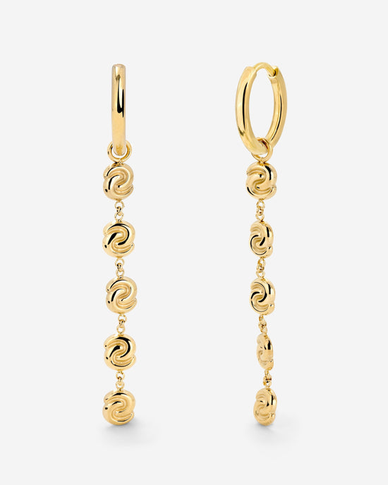 Tides of Time Hoop Set Small Oro